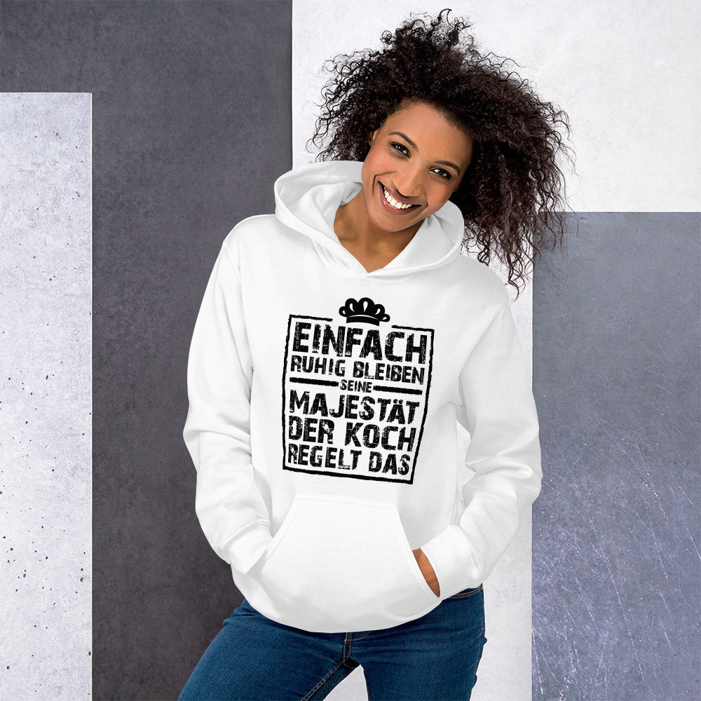 Seine Majestät der Koch regelt das! - Unisex Premium Hoodie