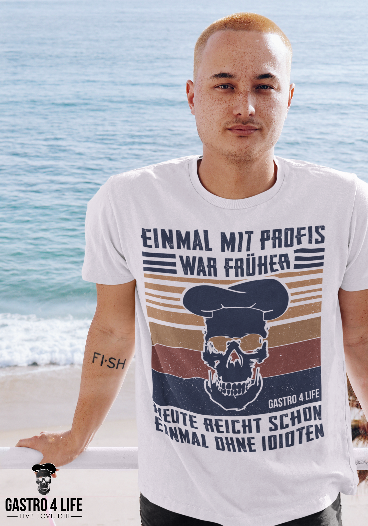 EIN MAL MIT PROFIS WAR FRÜHER - Unisex Premium Shirt