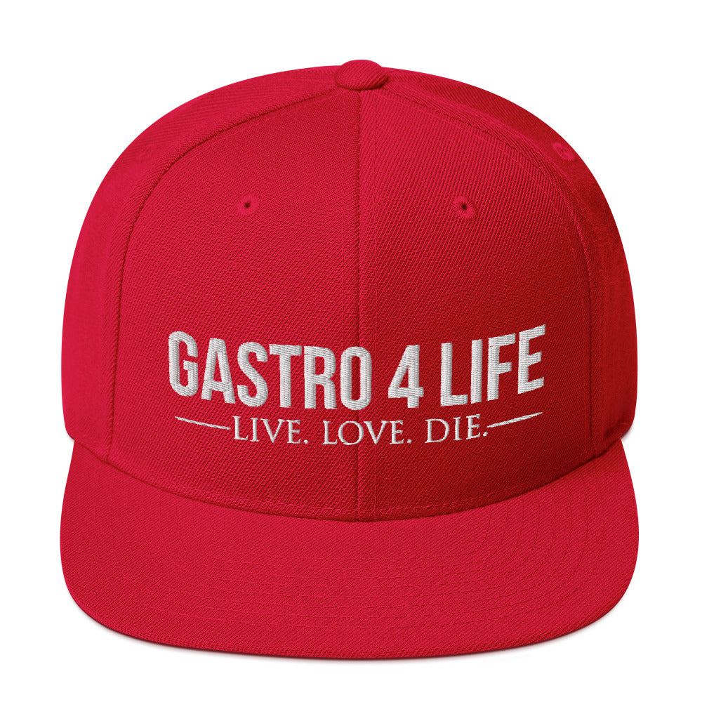 Gastro 4 Life Signature Series - Hochwertige Snapback - Cap