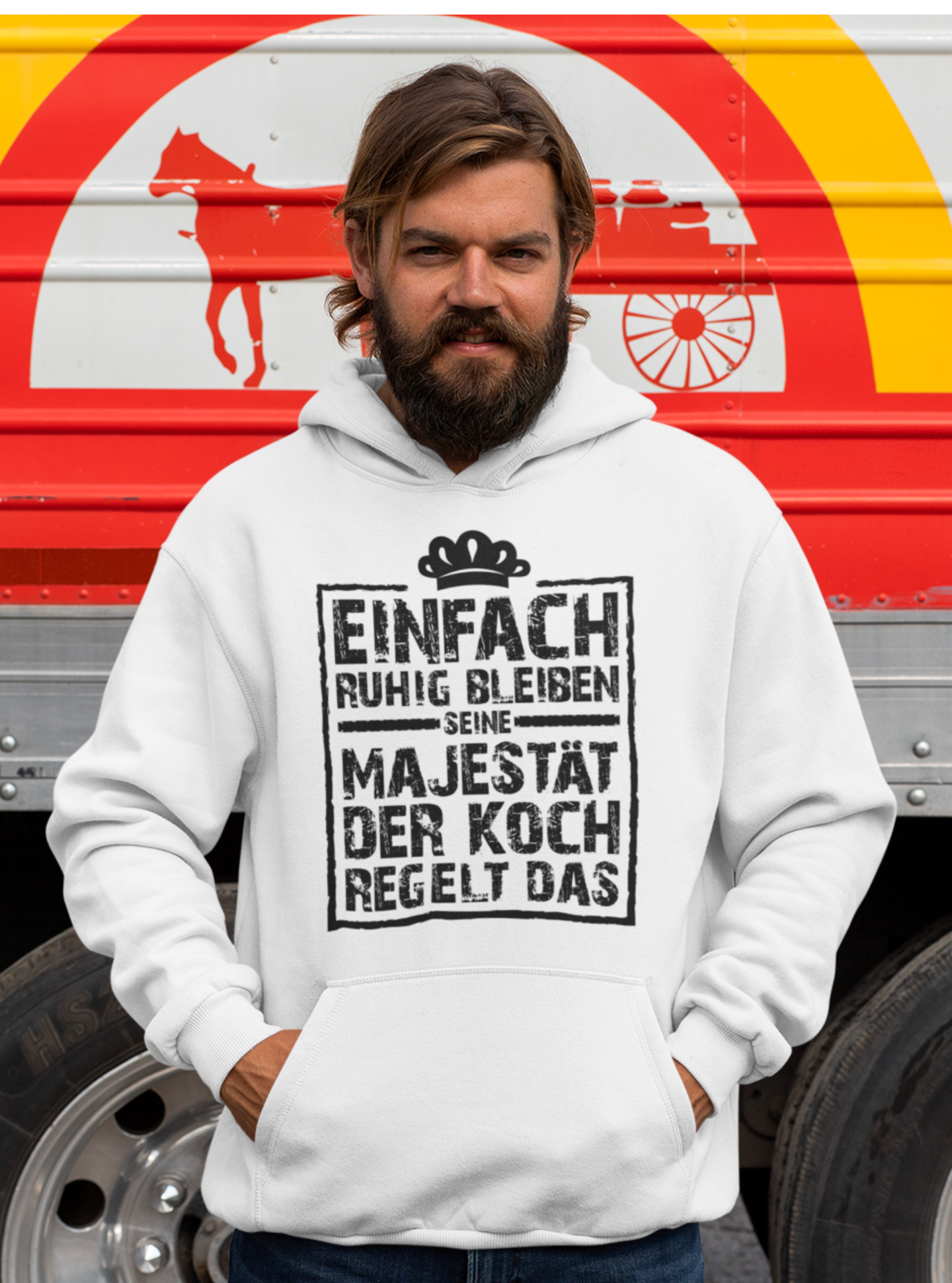 Seine Majestät der Koch T-Shirt Gastronomie