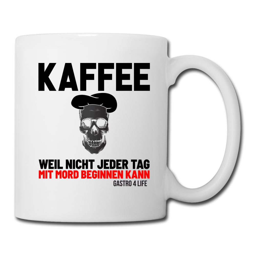 Tasse Kaffee - Weiß