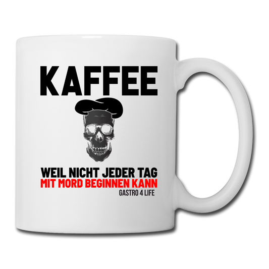 Tasse Kaffee - Weiß