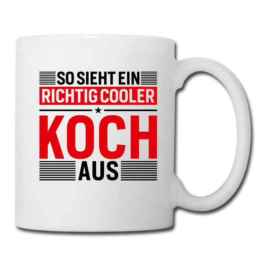 Tasse so sieht - Weiß