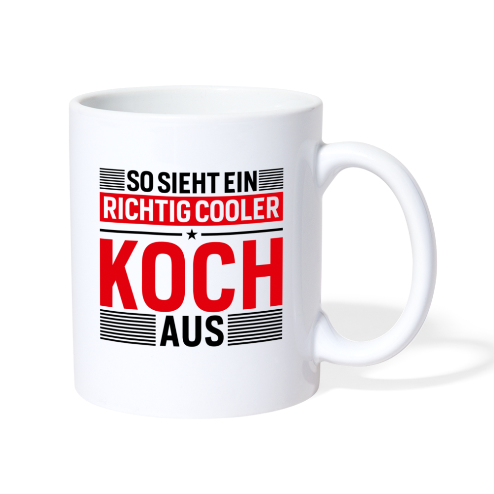 Tasse so sieht - Weiß