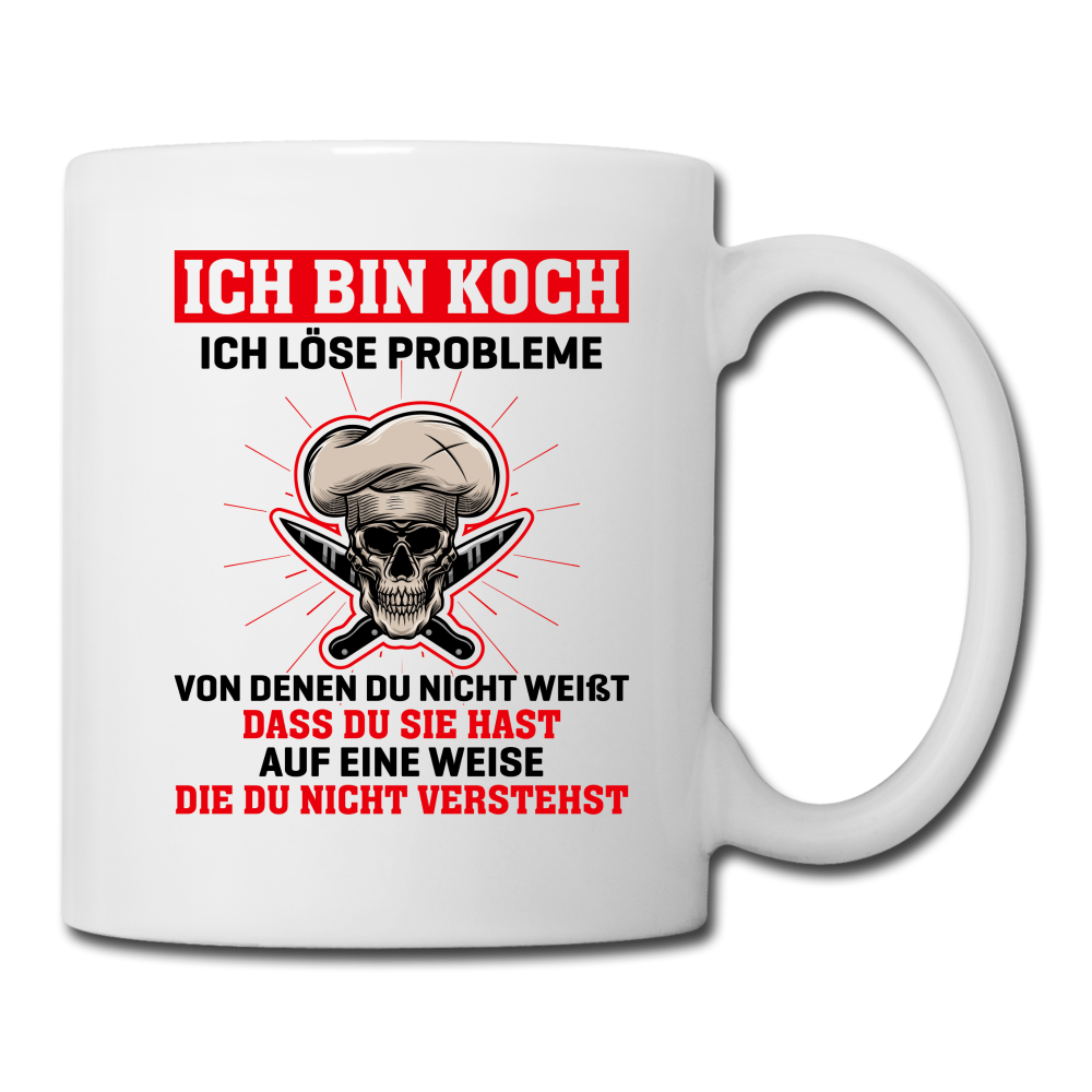 Tasse ich bin koch - Weiß