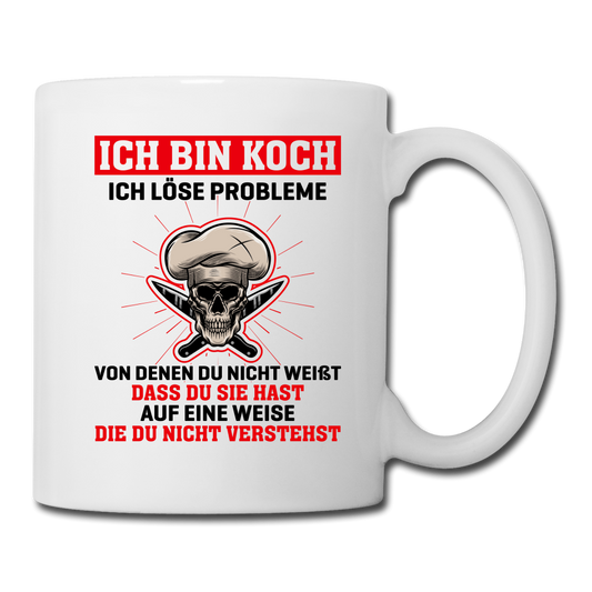 Tasse ich bin koch - Weiß