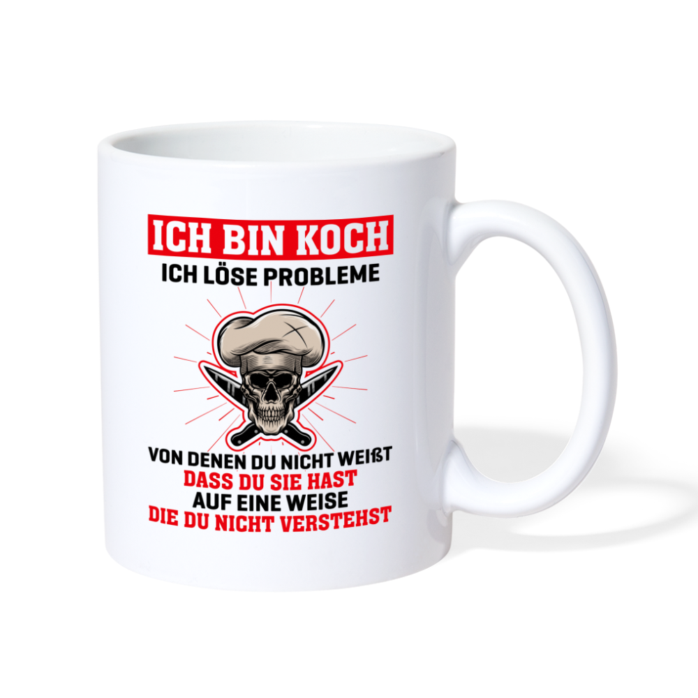 Tasse ich bin koch - Weiß