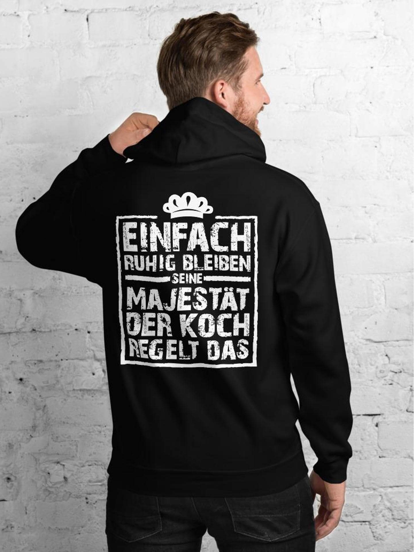Koch Hoodie Pullover Geschenk Lustig