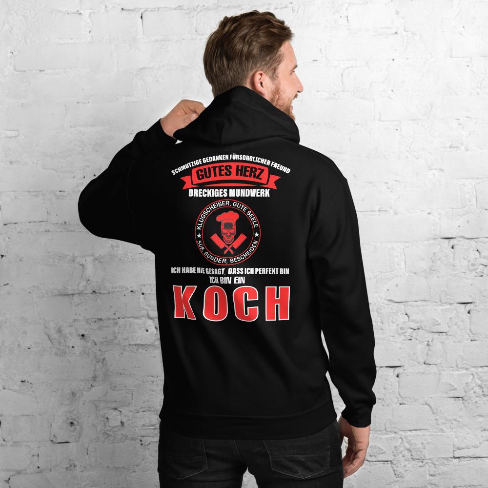 ICH HABE NUE GESAGT, DASS ICH PERFEKT BIN - ICH BIN EIN KOCH - Unisex Premium Hoodie