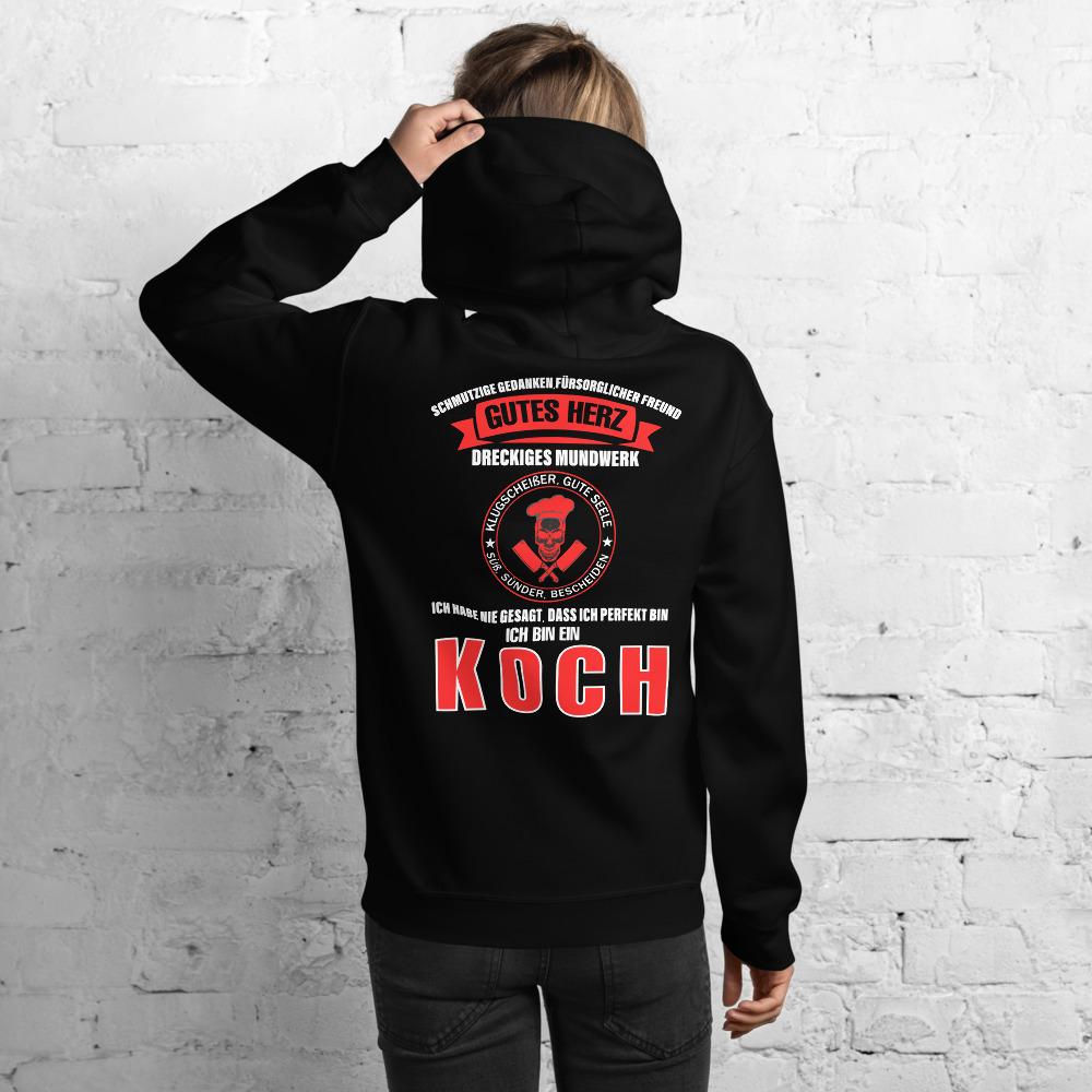 ICH HABE NUE GESAGT, DASS ICH PERFEKT BIN - ICH BIN EIN KOCH - Unisex Premium Hoodie