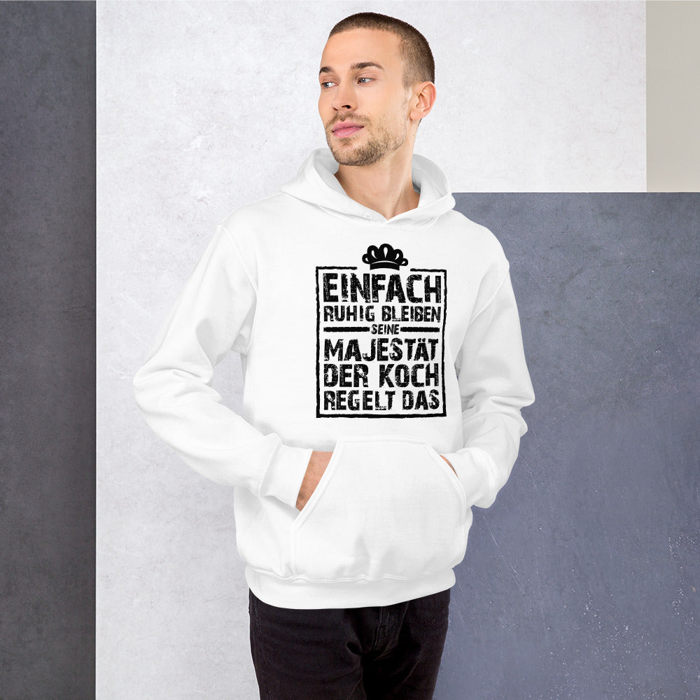 Seine Majestät der Koch regelt das! - Unisex Premium Hoodie