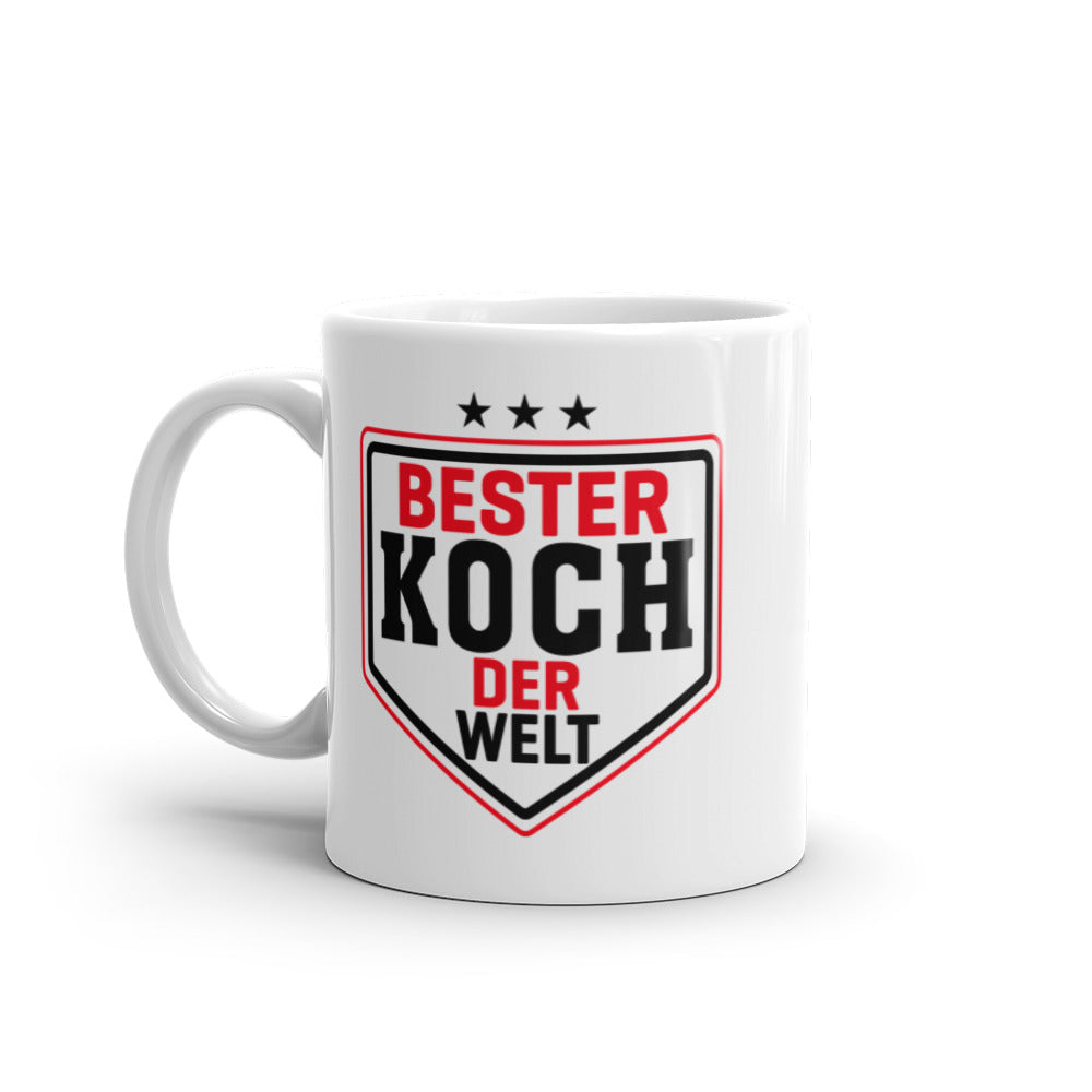 BESTER KOCH DER WELT - Hochwertige Keramik Tasse