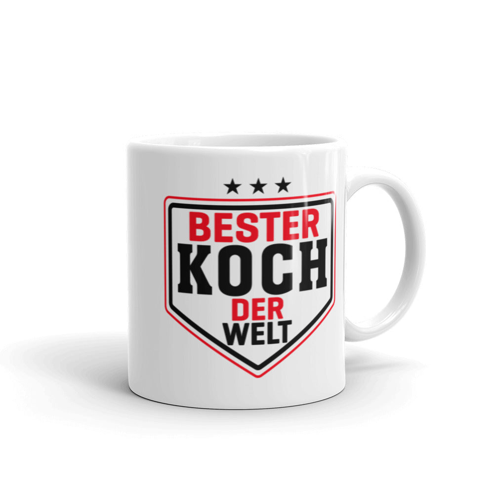 BESTER KOCH DER WELT - Hochwertige Keramik Tasse